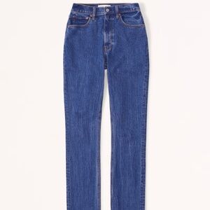Abercrombie Curve love jeans: Ultra High Rise 90s slim straight